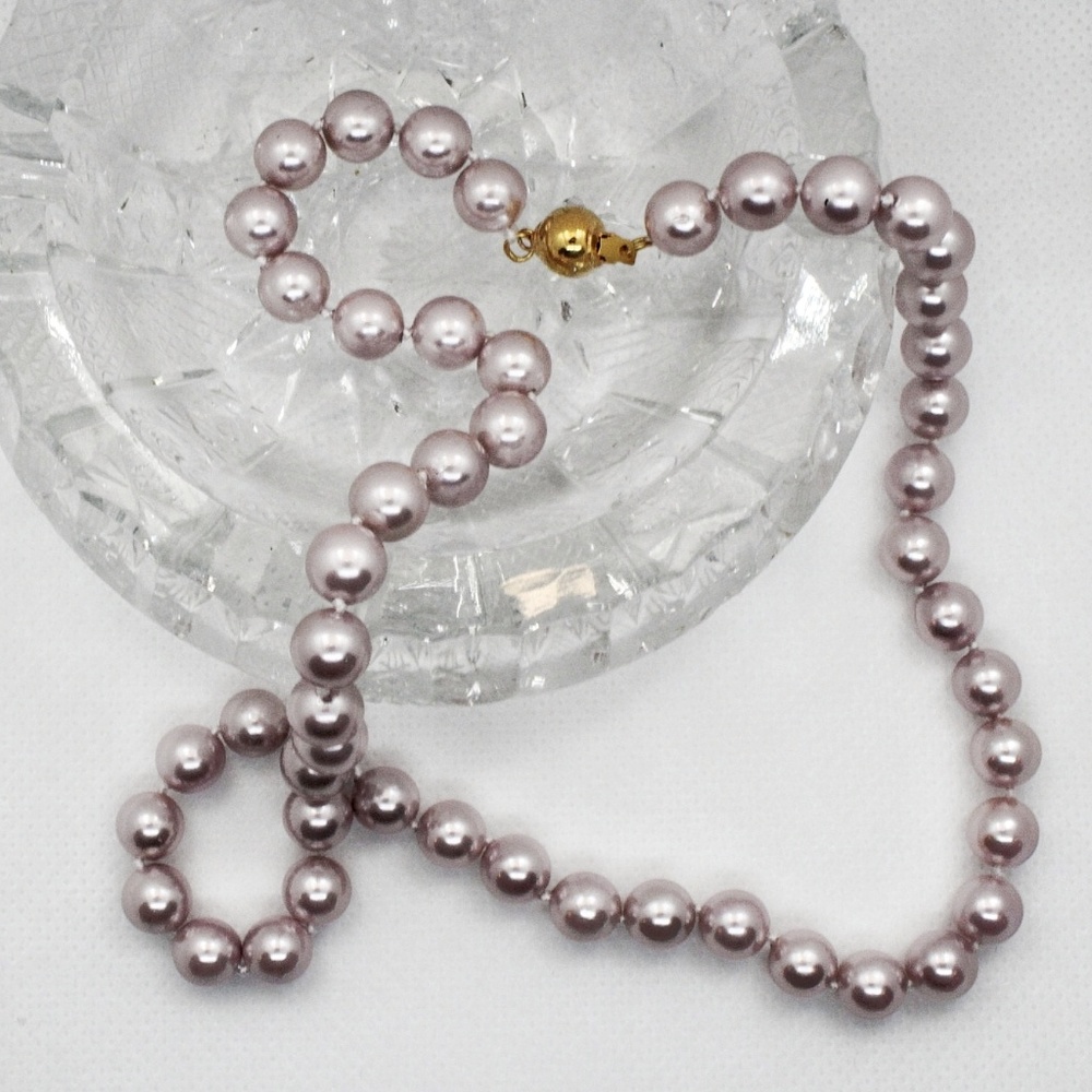 South Sea 8mm AAA Lavender Pearl Strand